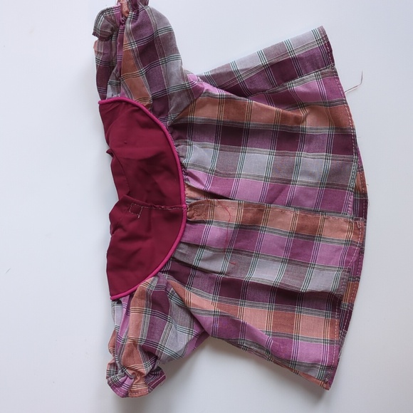 Original 1985 Cabbage Patch Kids Doll Outfit, Plaid "Sunshine" Dress & Bloomers - Picture 6 of 9